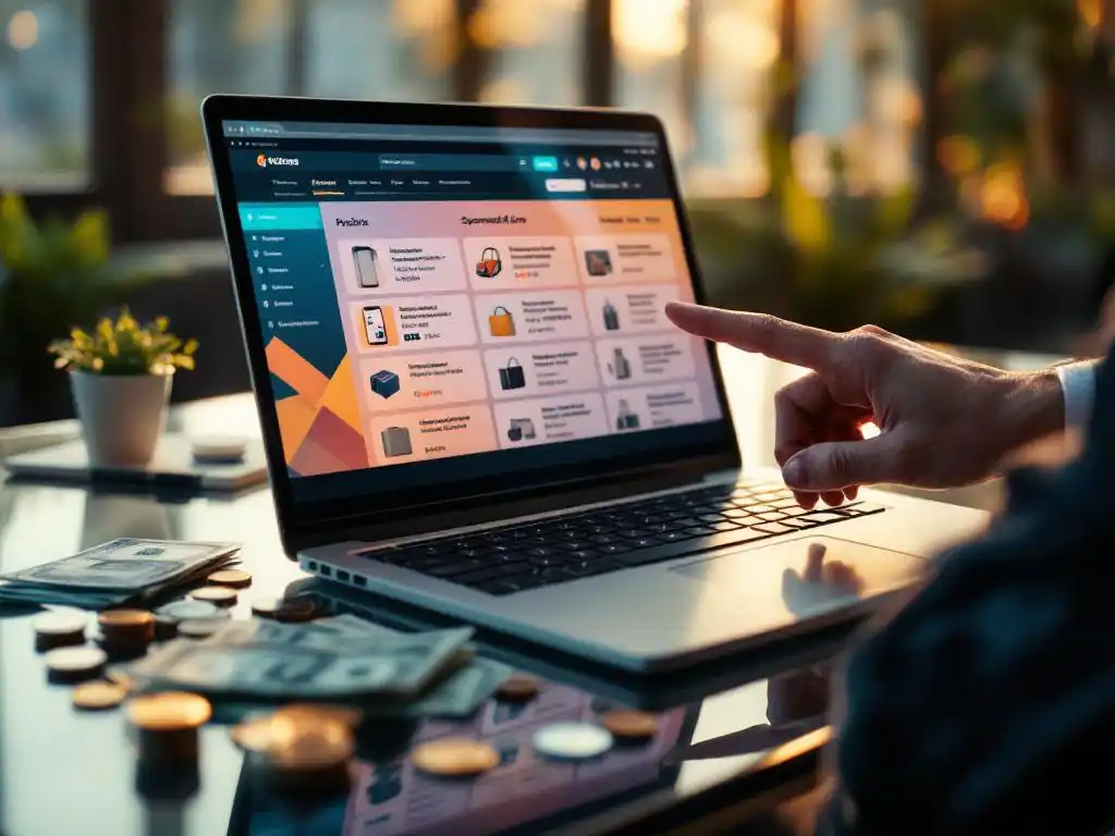 How do sponsored ads work on marketplaces?