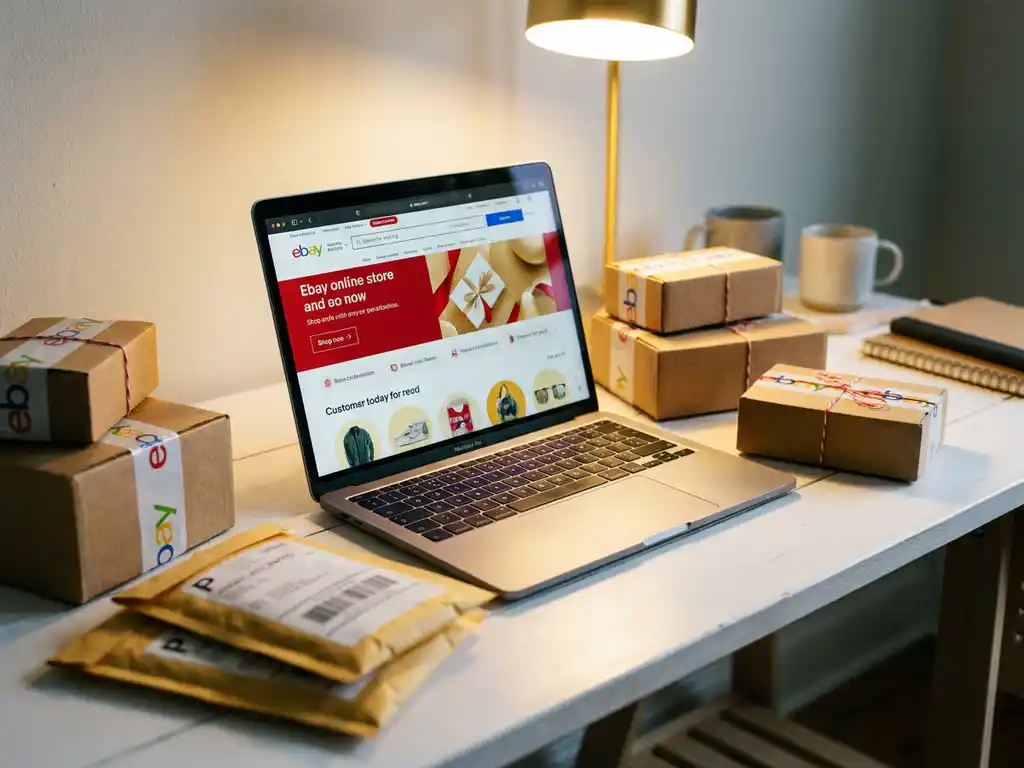 What advertising formats are available on eBay?